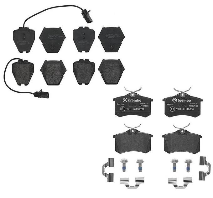 Brembo Brake Pads Kit -  Front and Rear (Low-Met)